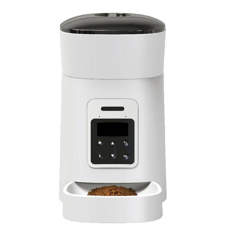 SmartPaws Automatic Pet Feeder with LED display and 4.5L food storage

