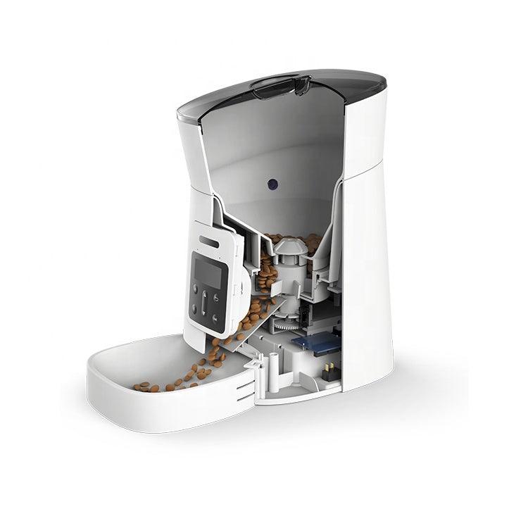 SmartPaws smart feeder inside view