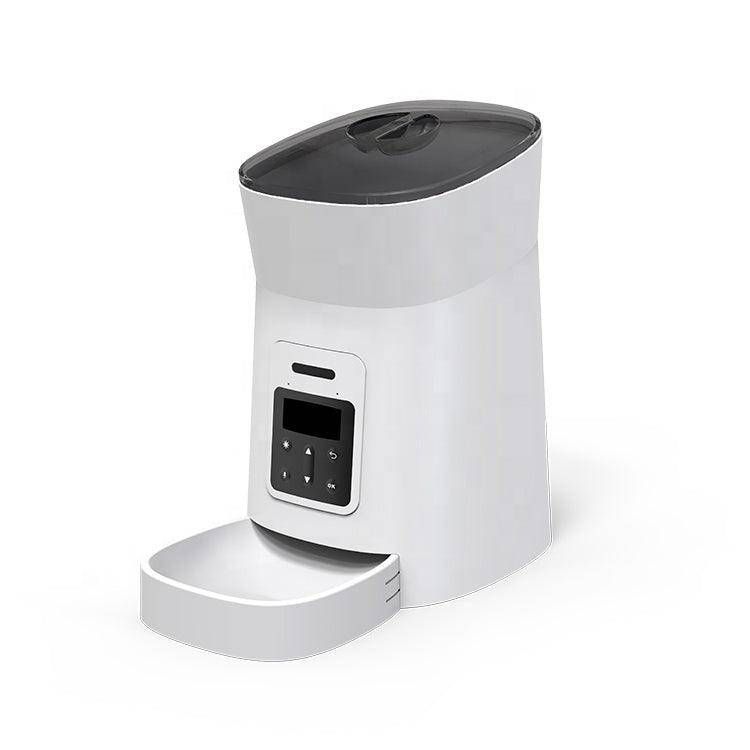 SmartPaws smart feeder on white background
