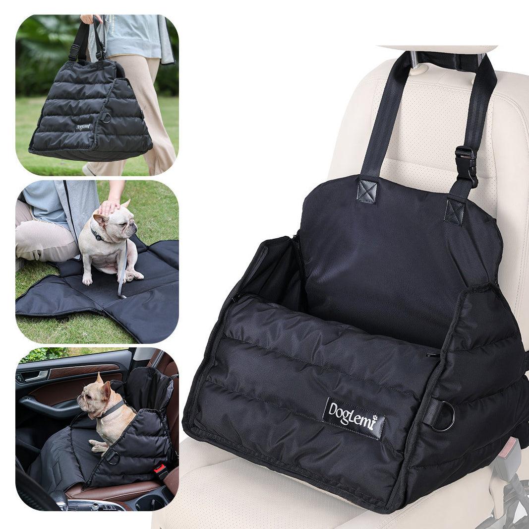 WoofyCo Multi-Purpose Pet Travel Bag in black
