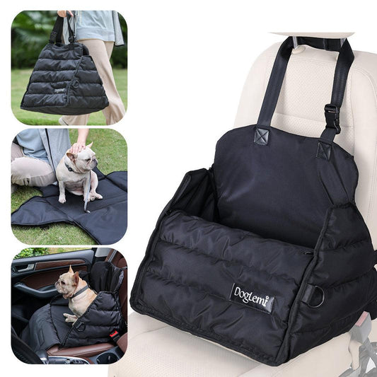 WoofyCo Multi-Purpose Pet Travel Bag in black